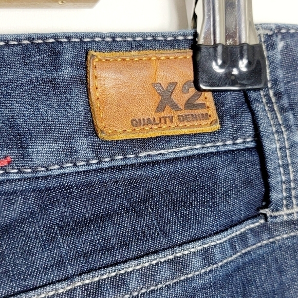 X2 Quality Denim Washing Wide Leg Women's Jeans - Picture 9 of 9